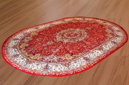 Carpet Abrishim 3814A red