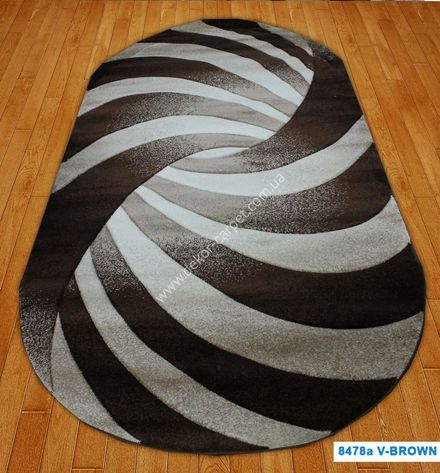 Carpet Carving 8478a-V-BROWN