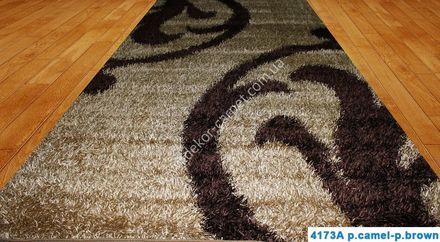 Carpet Cosmo-4173A-p-camel-p-brown