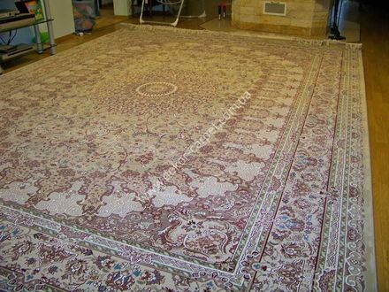 Carpet Esfahan 4996a lbeige_ivory