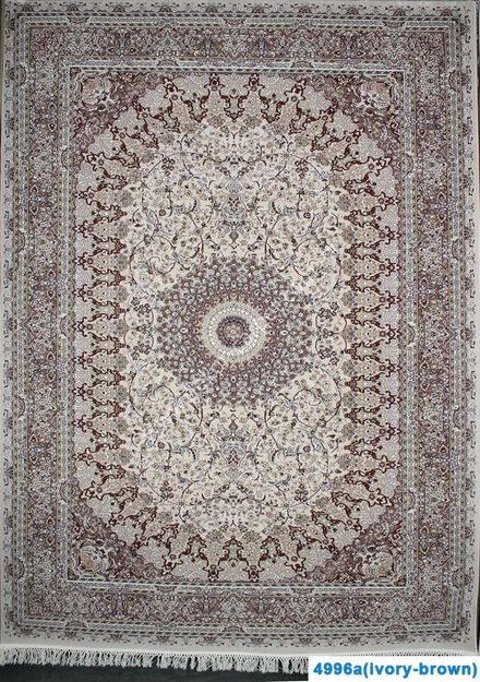 Carpet Esfahan 4996a ivory-brown