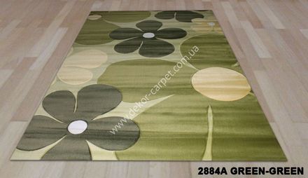 Carpet Exellent 2884A-green-green