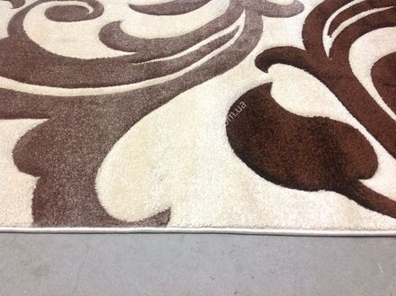 Carpet Frize Premium 6410 kahve kemik