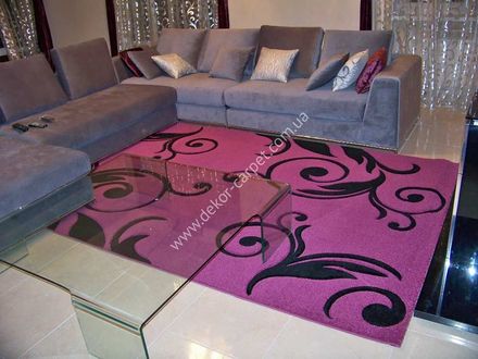 Carpet Fruze oymali 721 lila