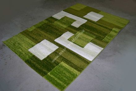 Carpet Gold Carving 0051 green