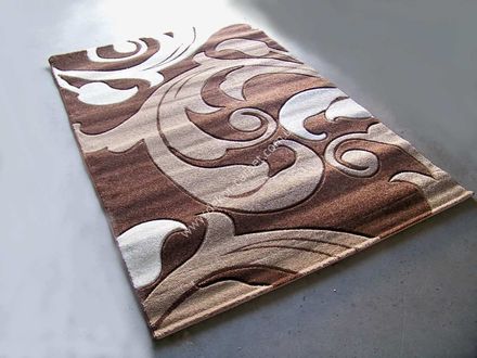 Carpet Gold Carving 0490 brown