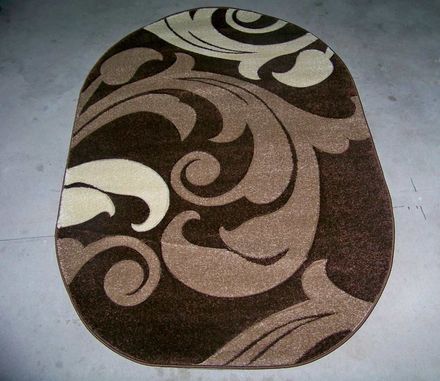 Carpet Gold Carving 0490 brown