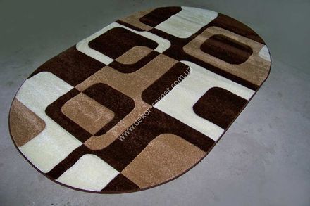 Carpet Gold Carving 0492 brown
