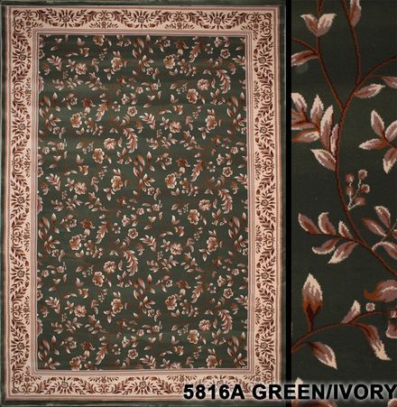 Carpet Imperia 5816agreen-ivory