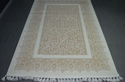Carpet Kasmir Nepal exc 0031-06 bej