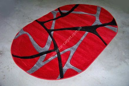 Carpet Legenda 0111 red grey