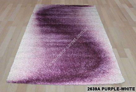 Carpet Majesty 2639a-purple-white