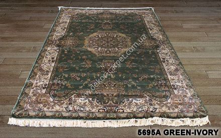 Carpet Marakesh 5695a-green-ivory