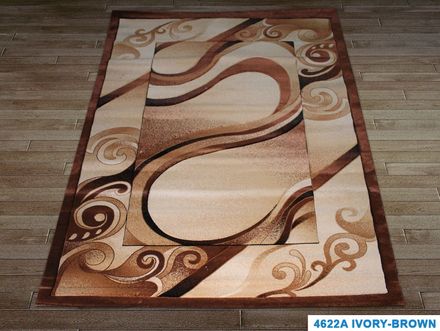 Carpet Nidal 4622A-ivory-brown