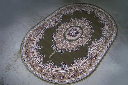 Carpet Ottoman 6020 green crem