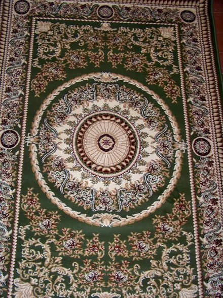 Carpet Perlina 1602 green-cream