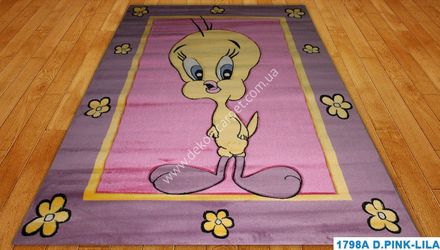 Carpet Rose 1798A-D-PINK-LILA