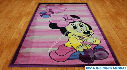 Carpet Rose 1851A-D-PINK-FRAMBUAZ
