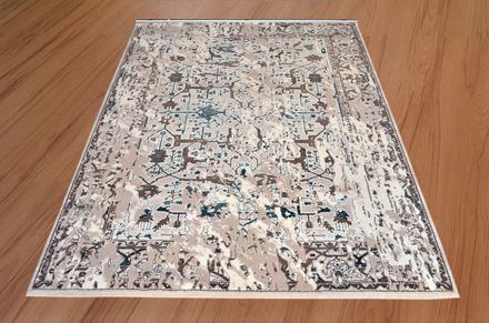 Carpet Sahra 0167a white blue