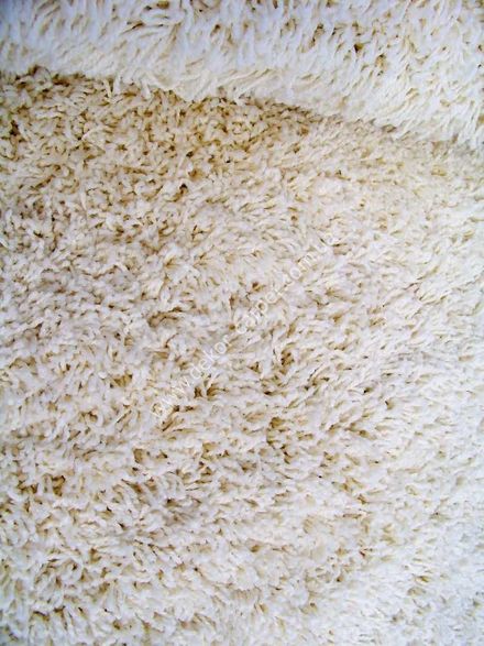 Carpet Shaggy 0001 white