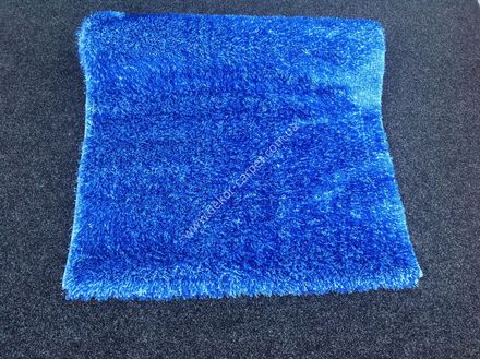 Carpet Shaggy 3D blue