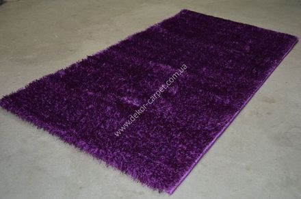 Carpet Shaggy 3d violet