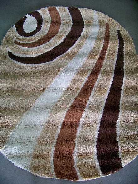 Carpet Shaggy-loop-7003_beige-dbrown