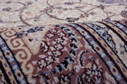 Carpet Shahnameh 8513 bone ppink