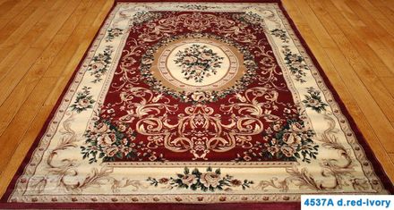 Carpet Elmas 4537A-d-red-ivory