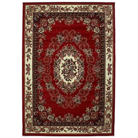 Carpet Tabriz 2599B red ivory