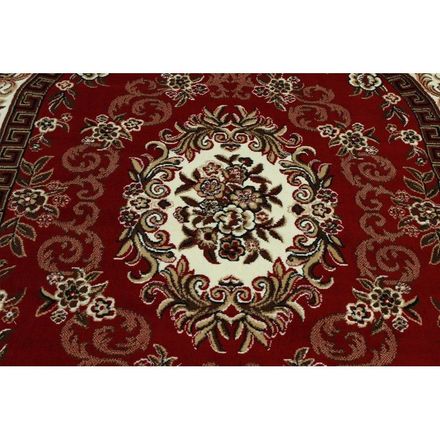 Carpet Tabriz 2599B red ivory