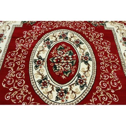 Carpet Tabriz 3526c red ivory