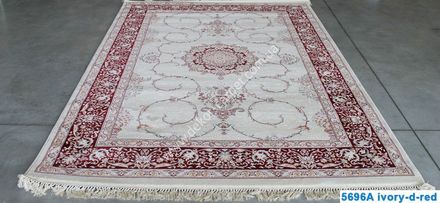Carpet Turkistan 5696A-ivory-d-red