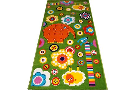 Carpet Baby carving 6025 green