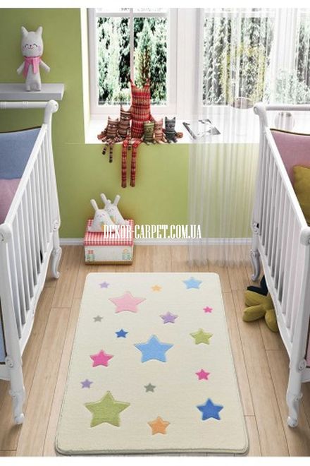 Carpet Baby stars white