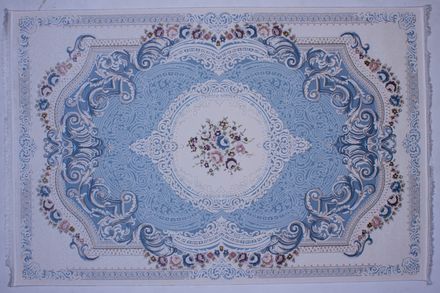 Carpet Belmond k184a blue cream