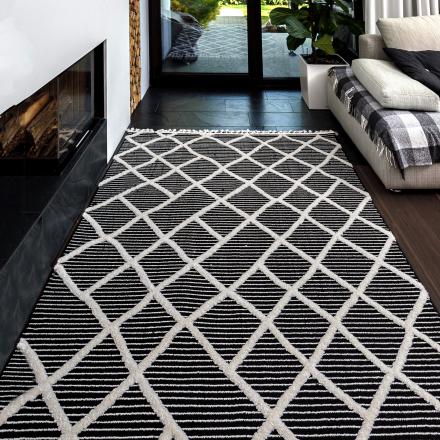 Carpet Bilbao Y619A antrasit white