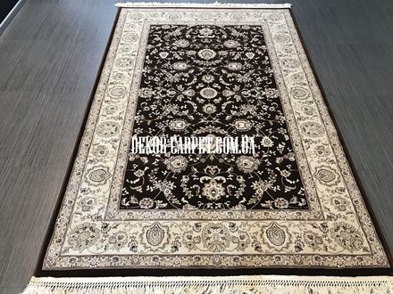 Carpet Esfahan X209A DBROWN IVORY