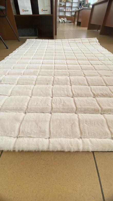 Carpet Estera cotton block cream