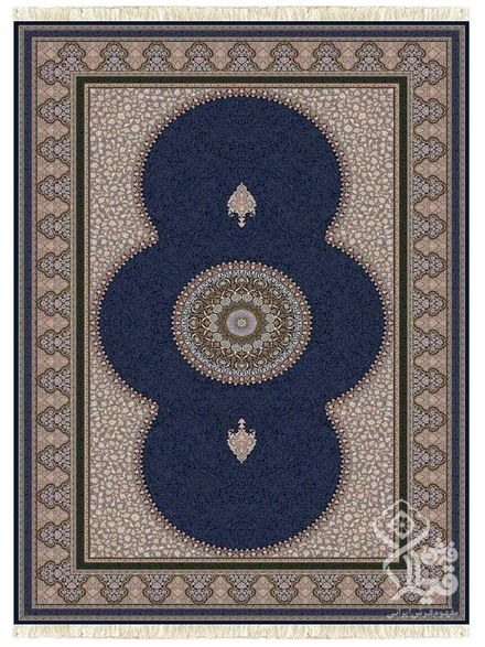 Carpet Farsi 101 dark blue