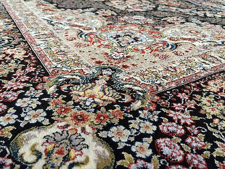 Carpet Farsi 90 dark blue