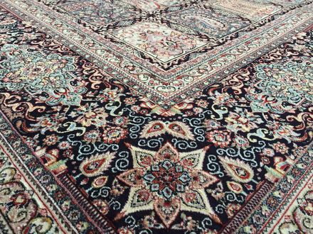 Carpet Farsi 97 dark blue
