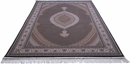 Carpet Kashan 707 dark blue