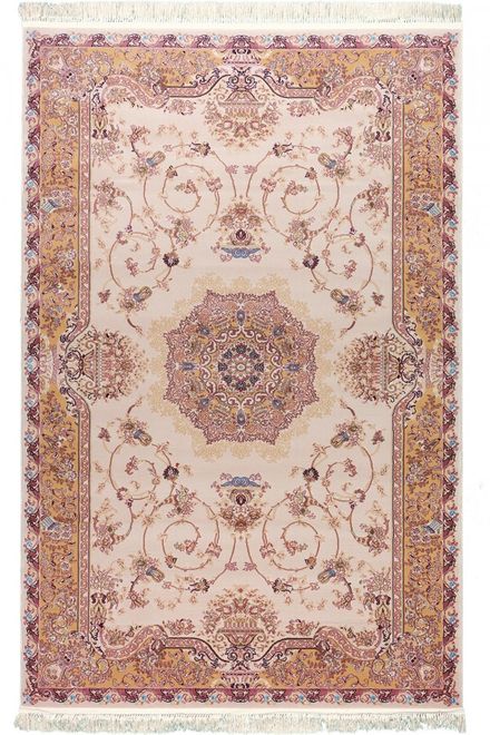 Carpet Kerman 0811a cream beige
