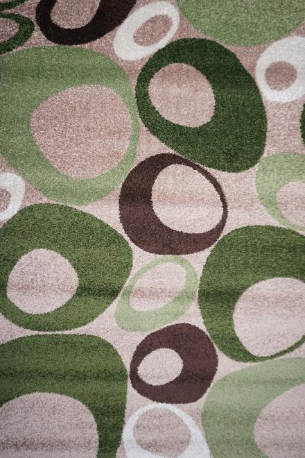 Carpet Kiwi 02577B beige green