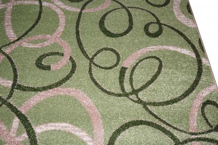 Carpet Kiwi 02582A green beige