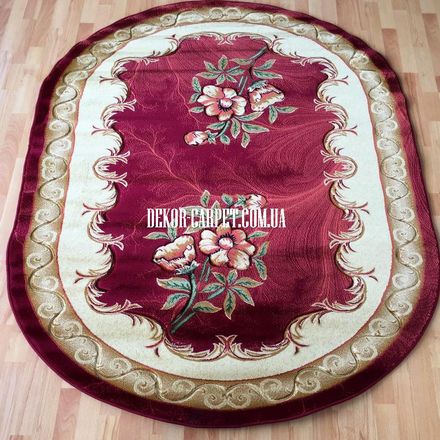 Carpet Liza 3015a red cream