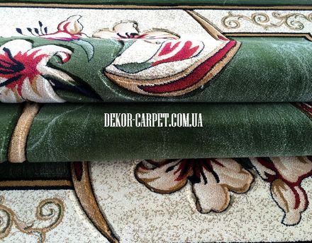 Carpet Liza 3034a green cream