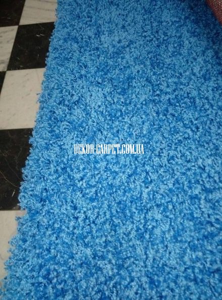 Carpet Loca Shaggy 57007 blue