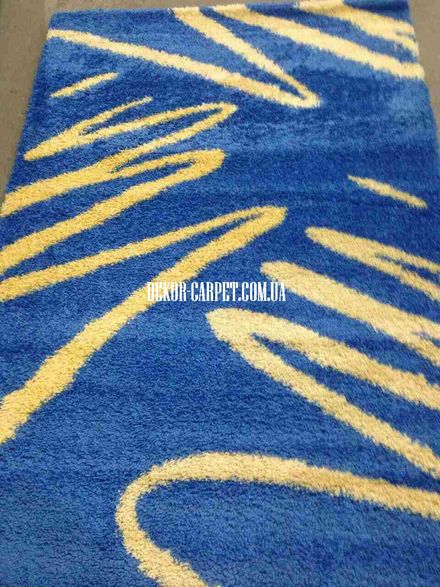 Carpet Lux Shaggy 0791 blue